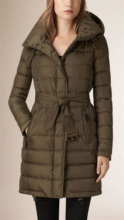 burberry grey puffer jacket